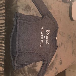 Target long sleeve Blessed + Grateful